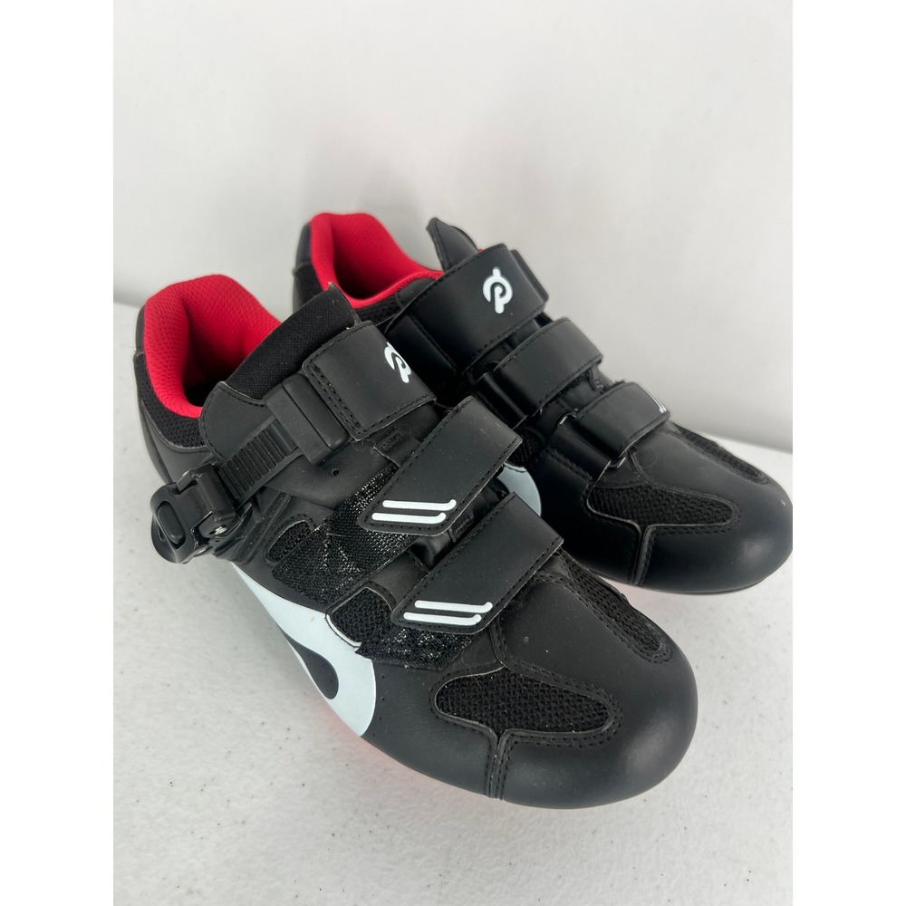 Peloton Indoor Cycling Shoes Black Red White EU 38 Women US 7